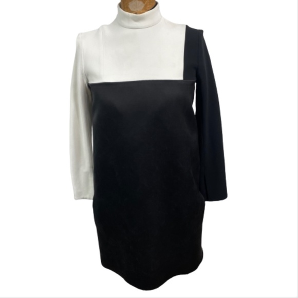 Celine Long Sleeve Silk Mini Dress - Picture 2 of 12